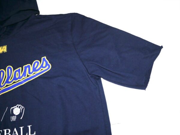 Rusber Estrada Team Issued & Signed Official Navegantes del Magallanes Baseball NA XL Hooded Sweatshirt