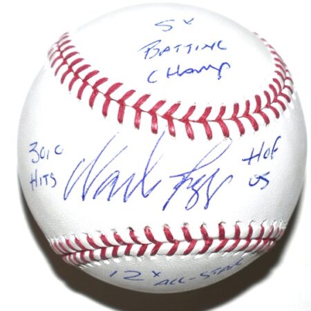 Wade Boggs New York Yankees Signed Autographed Rawlings Official Major League Baseball with 5 Inscriptions!!! Beckett Witnessed