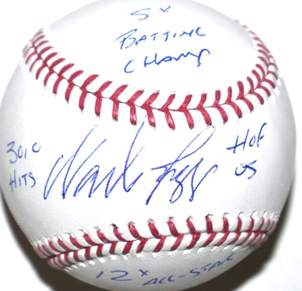 Wade Boggs New York Yankees Signed Autographed Rawlings Official Major League Baseball with 5 Inscriptions!!! Beckett Witnessed