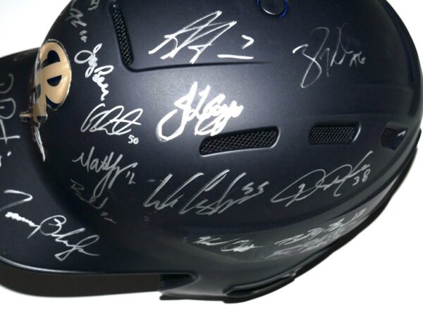 2019 Scranton Wilkes-Barre RailRiders Full-Size Batting Helmet Signed By (26) with Nasty Nestor Cortes, Armando Alvarez, Raynel Espinal, Mike Tauchman, Ryan Lavarnway - Steiner