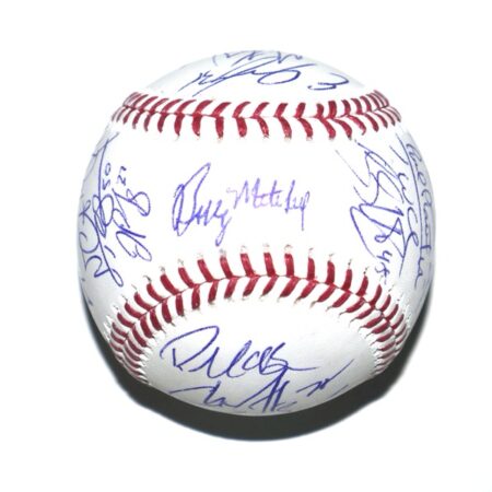 2018 Scranton Wilkes-Barre RailRiders Team Signed Rawlings OML Baseball with 25 Signatures Including Nasty Nestor Cortes, Tyler Wade, Giovanny Urshela & Others!