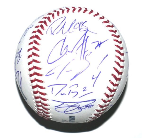 2018 Scranton Wilkes-Barre RailRiders Team Signed Rawlings OML Baseball with 25 Signatures Including Nasty Nestor Cortes, Tyler Wade, Giovanny Urshela & Others!