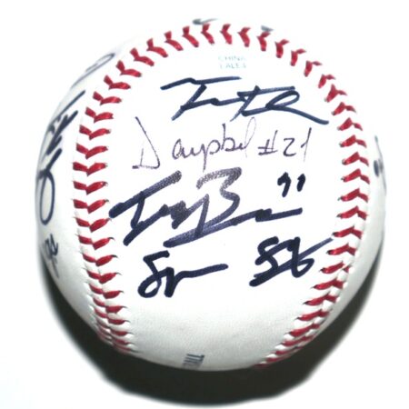 2021 Mississippi Braves Team Signed Official Minor League Baseball - 15 Signatures Including Spencer Strider, Drew Lugbauer and Others!