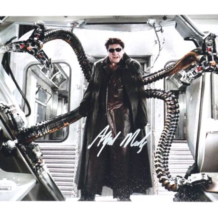 Alfred Molina Autographed Signed Doctor Octopus Spider-Man 2 8x10 Photo - JSA