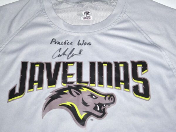 Coleman Crow 2024 Player Issued & Signed Peoria Javelinas #88 OT Sports Shirt - Worn in Arizona Fall League!