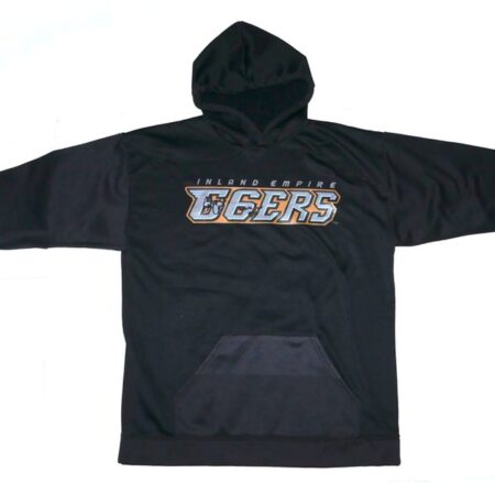 Coleman Crow Team Issued & Signed Inland Empire 66ers Hooded Pullover - Worn for Batting Practice!