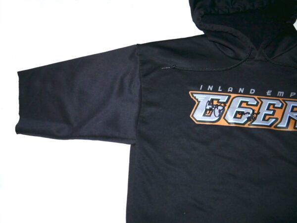 Coleman Crow Team Issued & Signed Inland Empire 66ers Hooded Pullover - Worn for Batting Practice!