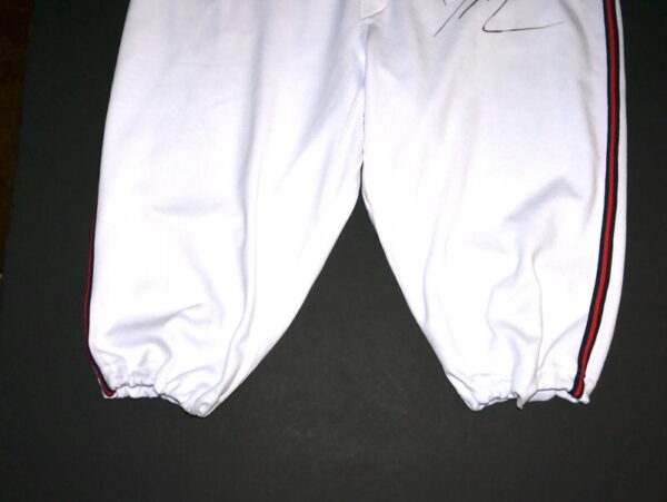 David McCabe 2023 Game Worn & Signed Official Rome Braves Nike Pants