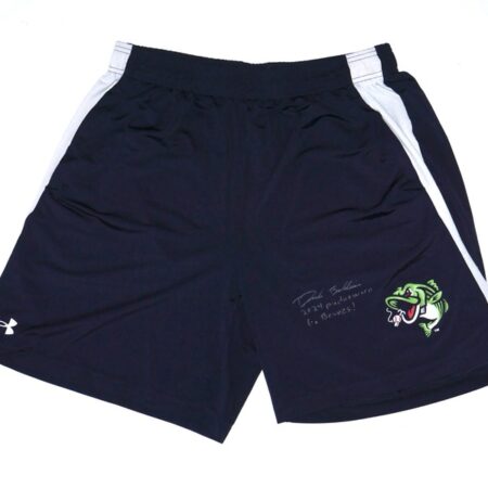 Drake Baldwin 2024 Player Issued & Signed Official Gwinnett Stripers #20 Under Armour Shorts - Atlanta Braves #1 Prospect!