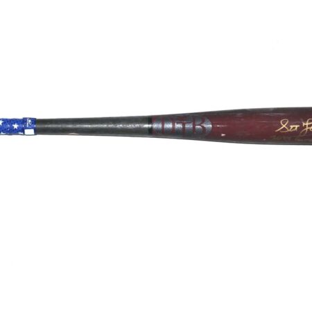 Stuart Fairchild 2024 Cincinnati Reds Game Used & Signed Dove Tail DTB Baseball Bat