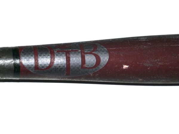 Stuart Fairchild 2024 Cincinnati Reds Game Used & Signed Dove Tail DTB Baseball Bat