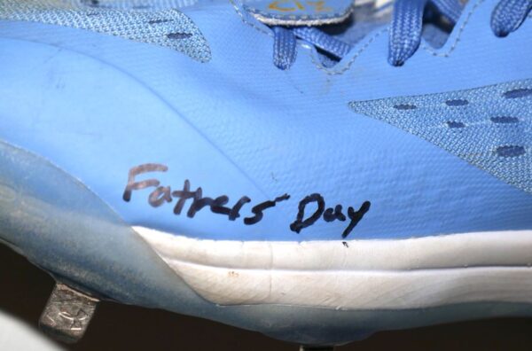 TJ Rumfield 2024 Scranton/Wilkes-Barre RailRiders Game Worn & Signed Under Armour Baseball Cleats - Worn for Fathers Day!