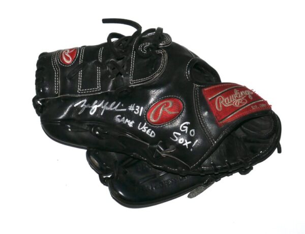 Zach Muckenhirn Charlotte Knights Game Worn & Signed Rawlings Heart of the Hide Baseball Glove