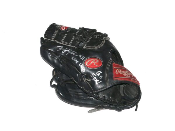 Zach Muckenhirn Charlotte Knights Game Worn & Signed Rawlings Heart of the Hide Baseball Glove