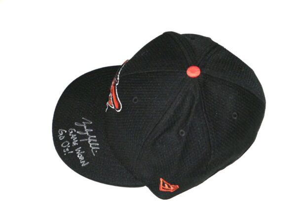 Zach Muckenhirn Game Worn & Signed Official Baltimore Orioles Spring Training New Era 59FIFTY Hat