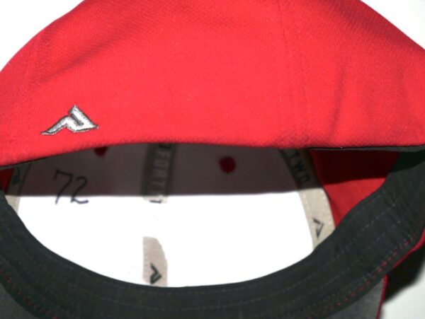 Zach Muckenhirn Game Worn & Signed Official Red Criollos de Caguas Hat - Worn for Puerto Rico Winter Ball!