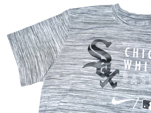 Zach Muckenhirn Practice Worn & Signed GO SOX! Official Chicago White Sox Nike Dri-Fit Shirt