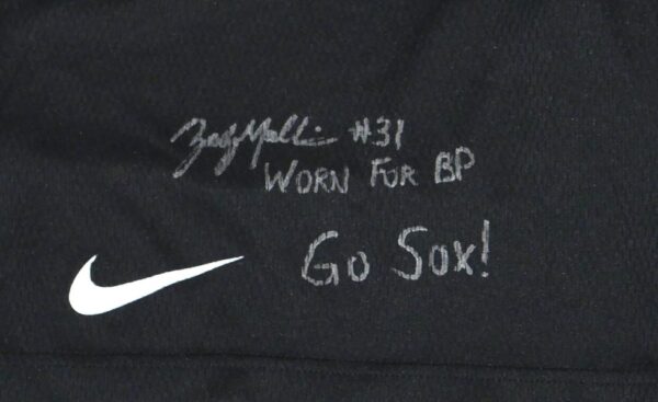 Zach Muckenhirn Practice Worn & Signed "GO SOX!" Official Chicago White Sox Nike Dri-Fit Shorts