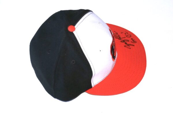 Zach Muckenhirn Team Issued & Signed Go O's! Official Baltimore Orioles New Era 59FIFTY Hat - Worn in Spring Training!