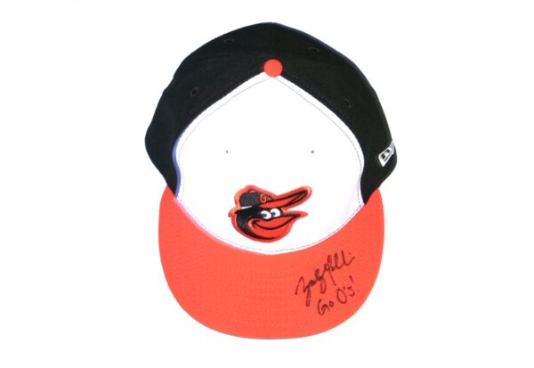 Zach Muckenhirn Team Issued & Signed Go O's! Official Baltimore Orioles New Era 59FIFTY Hat - Worn in Spring Training!