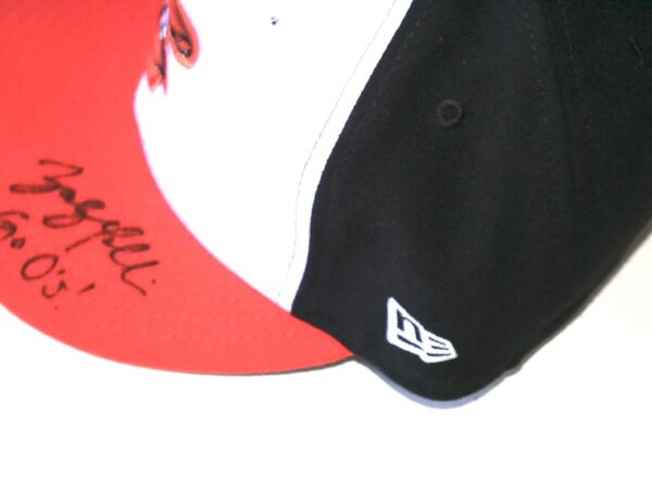 Zach Muckenhirn Team Issued & Signed Go O's! Official Baltimore Orioles New Era 59FIFTY Hat - Worn in Spring Training!